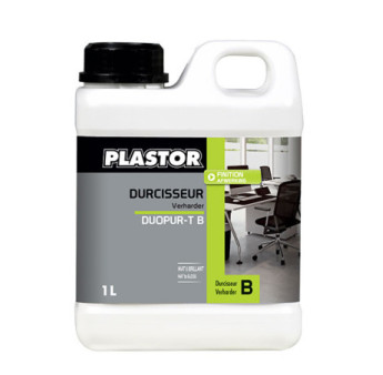 Finition Béton PLASTOR DUOPUR-T B mat résine 0,8L + durcisseur 0,2L