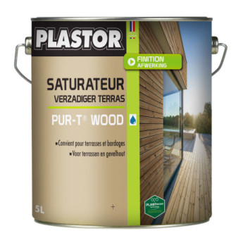 Saturateur PLASTOR Pur-T Wood chêne clair 5L