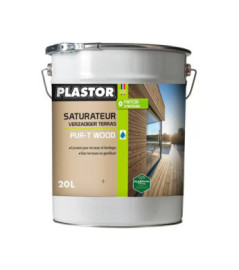 Saturateur PLASTOR Pur-T Wood incolore 20L