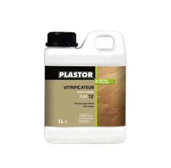 Vitrificateur PLASTOR PUR-T2 chêne moyen ciré 1L