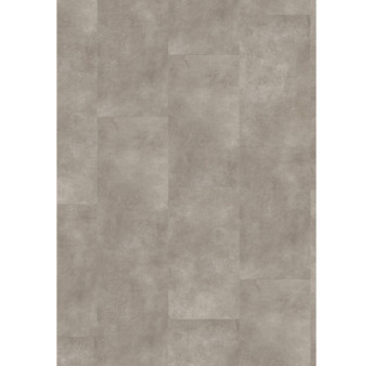 Revêtement de sol GERFLOR Création 40 rigide acoustique Bloom Uni Taupe paquet de 2,04m² dalles de 73x39,9cm