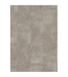 Revêtement de sol GERFLOR Création 55 à coller Bloom Uni Taupe paquet de 3,35m² dalles de 61x61cm