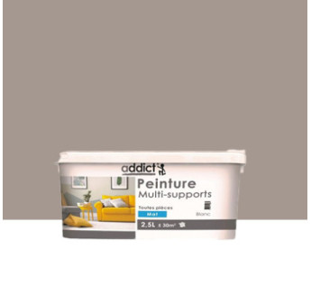 Peinture multi-supports ADDICT mat ficelle 2,5L