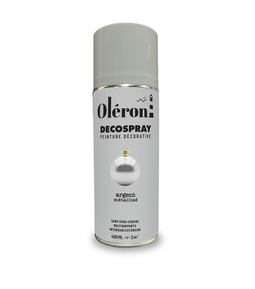 Aérosol TECHNIMA Décospray argent 400ml