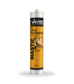 Mastic polyuréthane universel VERITT gris moyen 310ml