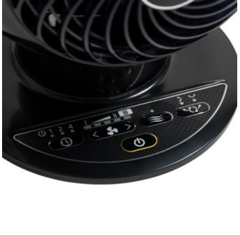 Ventilateur WOOZOO compact fixe noir 30m²