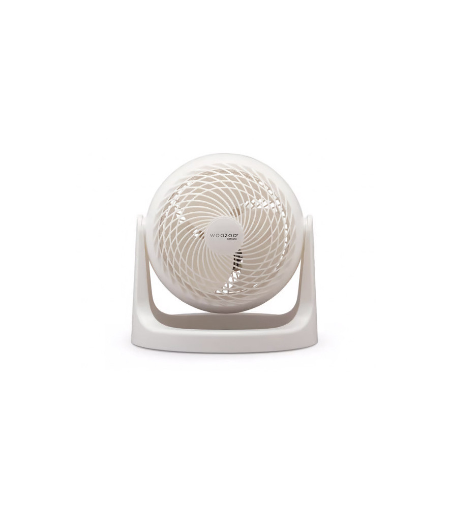 Ventilateur WOOZOO compact fixe blanc 23m²