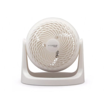 Ventilateur WOOZOO compact fixe blanc 23m²