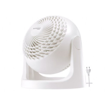 Ventilateur WOOZOO compact fixe blanc 23m²