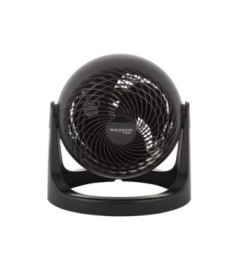 Ventilateur WOOZOO compact fixe noir 23m²