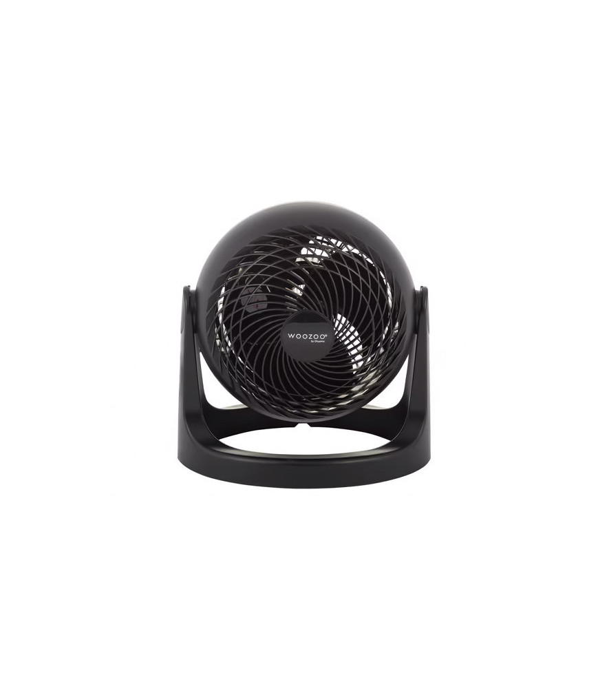 Ventilateur WOOZOO compact fixe noir 23m²