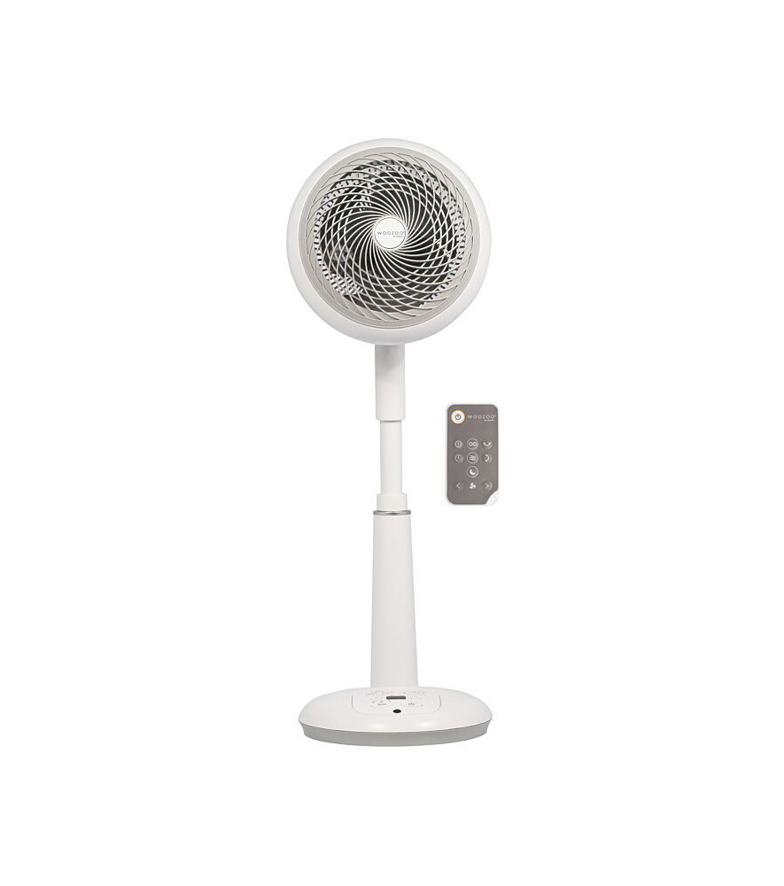 Ventilateur WOOZOO sur pied blanc 49m²