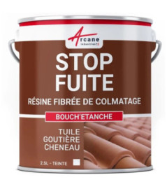 Etanchéité toiture ARCAFILM fibré tuile 2,5L