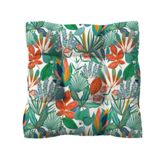 Coussin de sol STOF MANDALI Multicouleurs 60x60x12cm