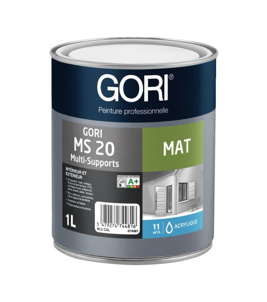 Peinture GORI MS 20 Base 25 1L