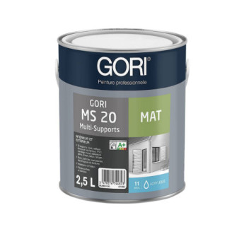 Peinture GORI MS 20 Calibré Teinté Pastel 2,5L