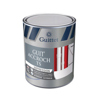 Peinture GUITTET Guit'Accroch TS blanc 1L