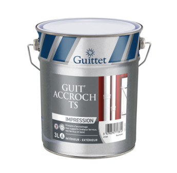 Peinture GUITTET Guit'Accroch TS blanc 3L