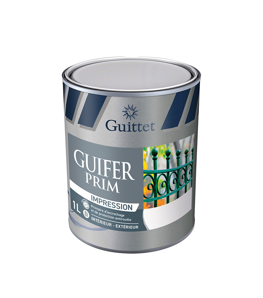 Peinture GUITTET Guifer Prim blanc 1L