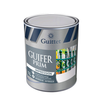 Peinture GUITTET Guifer Prim blanc 1L