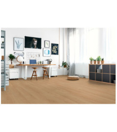 Stratifié DECORALIA Exquisit D3004 chêne waveless nature lames de 1380x193mm paquet de 2,131m²