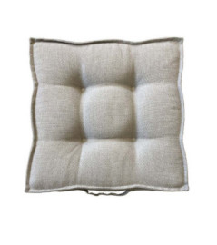 Coussin de sol STOF ODALYS naturel 45x45x8cm