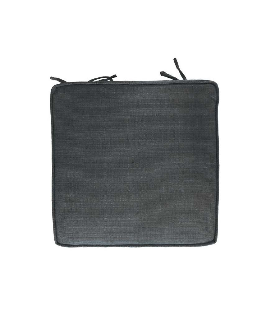 Galette outdoor STOF ODALYS carbone 40x40x5cm