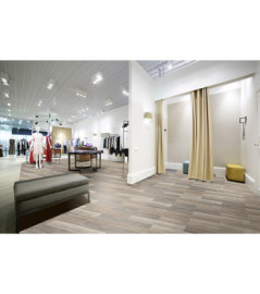 Revêtement de sol DECORALIA LVT clic 30 Chêne brun beige paquet de 2m² lames de 122x18,3cm