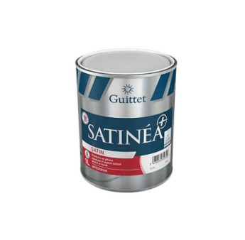 Peinture GUITTET Satinéa+ blanc 1L