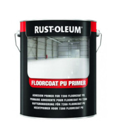 Peinture RUST-OLEUM Floorcoat PU 7250 satin base WH blanc fort 7259 5L