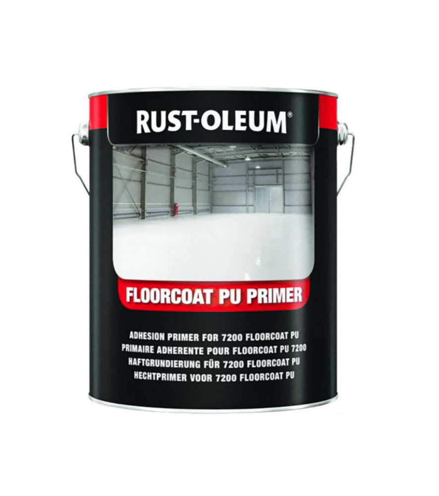 Peinture RUST-OLEUM Floorcoat PU 7250 satin base WH blanc fort 7259 5L