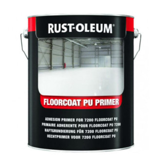 Peinture RUST-OLEUM Floorcoat PU 7250 satin base WH blanc fort 7259 5L