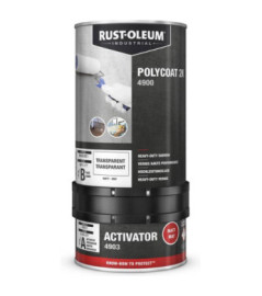 Vernis RUST-OLEUM Polycoat 2K mat kit 1L