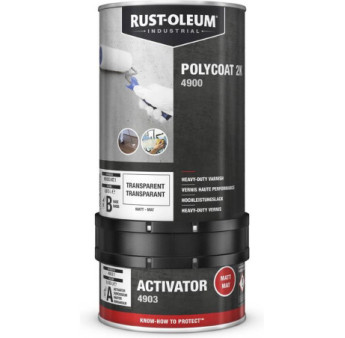 Vernis RUST-OLEUM Polycoat 2K mat kit 1L