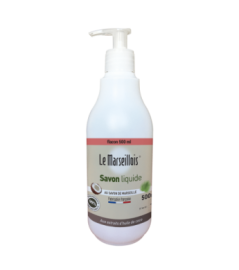 Flacon vide Savon Liquide de Marseille LE MARSEILLOIS 500ml