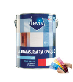 Lasure LEVIS Ultralasur opaque blanc 1L