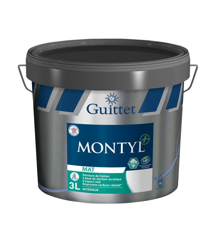 Peinture GUITTET Montyl+ BC blanc 3L