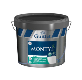 Peinture GUITTET Montyl+ BC blanc 3L