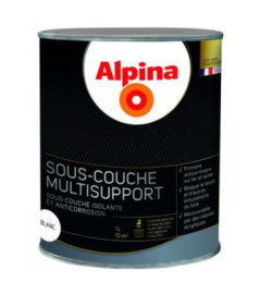 Sous-couche multisupport ALPINA blanc 1L