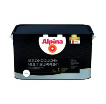 Sous-couche multisupport ALPINA blanc 2,5L