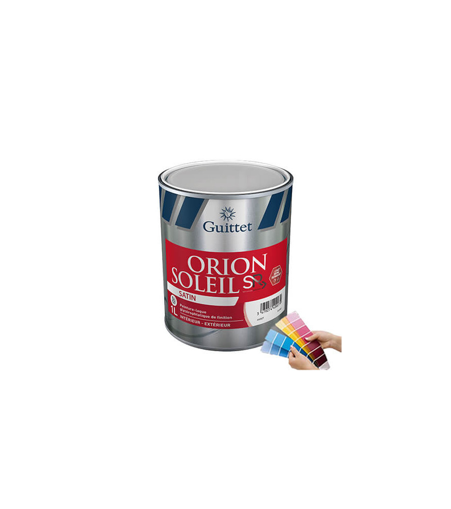 Peinture GUITTET Orion soleil satin SR blanc 1L