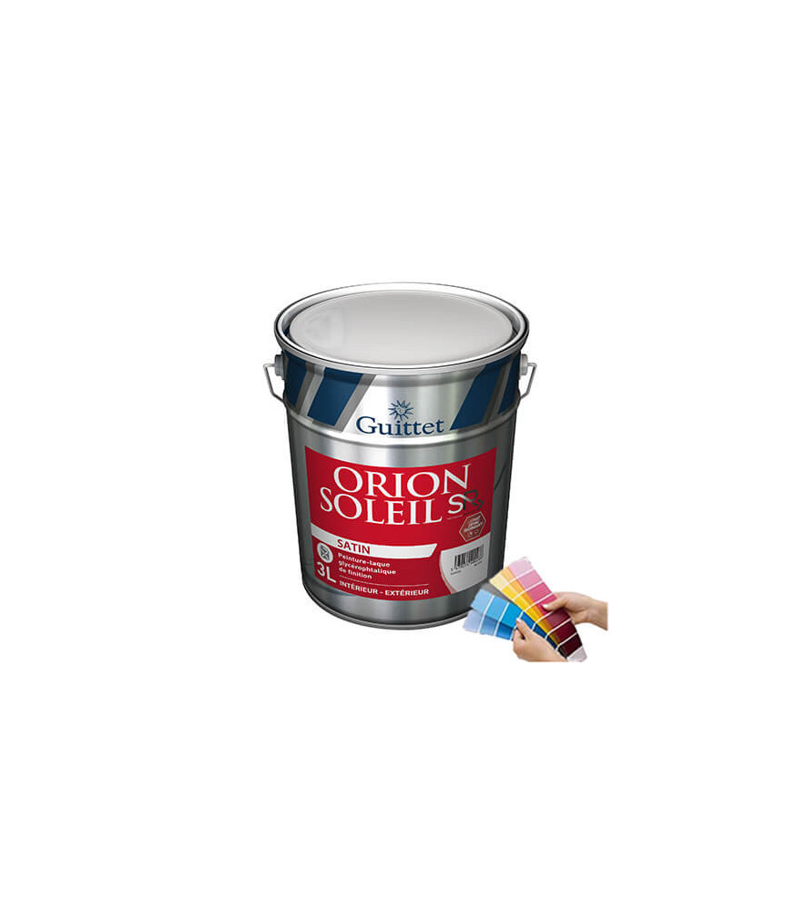 Peinture GUITTET Orion soleil satin SR blanc 3L