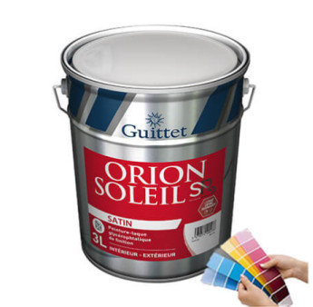 Peinture GUITTET Orion soleil satin SR blanc 3L