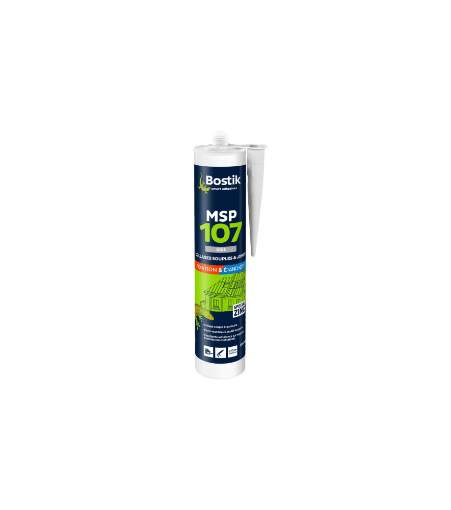 Mastic BOSTIK MSP107 gris 290ml