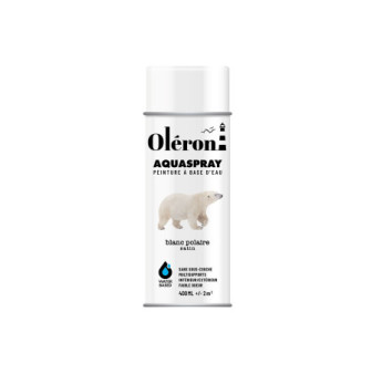 Aérosol TECHNIMA Aquaspray Oléron blanc polaire satiné 400ml