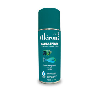 Aérosol TECHNIMA Aquaspray Oléron bleu tropical satiné 400ml