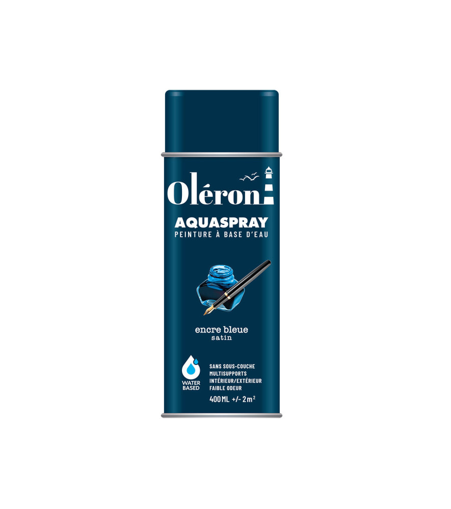 Aérosol TECHNIMA Aquaspray Oléron encre bleue satiné 400ml