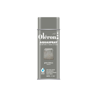 Aérosol TECHNIMA Aquaspray Oléron gris béton satiné 400ml