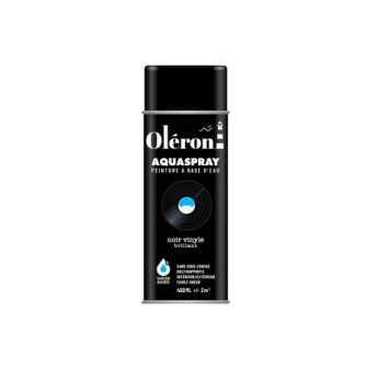 Aérosol TECHNIMA Aquaspray Oléron brillant noir vinyle 400ml