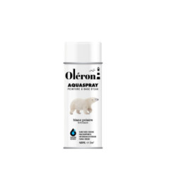 Aérosol TECHNIMA Aquaspray Oléron brillant blanc polaire 400ml